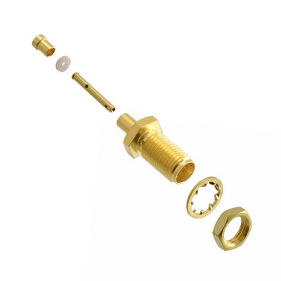 142-0302-431 by Cinch Connectivity Solutions Johnson - CONNECTOR SMA JACK STR 50 OHM CRIMP
