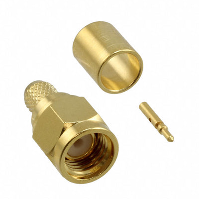142-0407-011 by Cinch Connectivity Solutions Johnson - CONNECTOR SMA PLUG STR 50OHM CRIMP