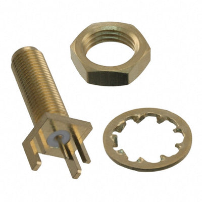 142-0711-811 by Cinch Connectivity Solutions Johnson - CONNECTOR SMA JACK STR 50OHM EDGE MNT