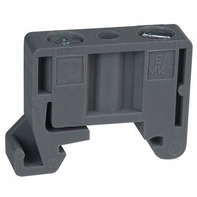 1421659 by Phoenix Contact - CONNECTOR TERM BLK END BRCKT RAIL GRY