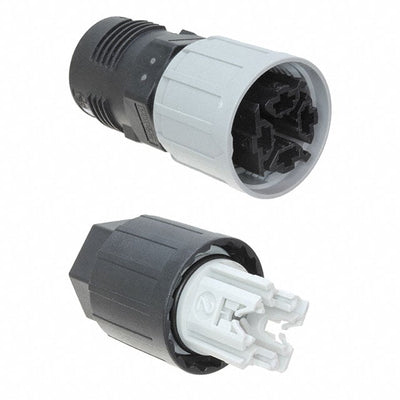1423988 by Phoenix Contact - CONNECTOR DISTRIBUTOR 4POS SILVER IDC
