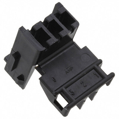142681 by TE Connectivity AMP Connectors - CONNECTOR RECPT HSG 0.197 3POS BLACK