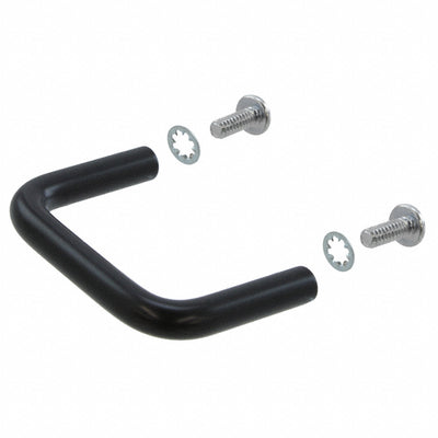 1427B2BK by Hammond Manufacturing - HANDLE STEEL BLACK 2/PACK