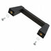 1427NBB by Hammond Manufacturing - HANDLE ALUMINUM BLK MTG CTR 3.5