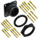 14280-18PG-300 by Conxall/Switchcraft - CONNECTOR RECPT MALE 18POS GOLD CRIMP