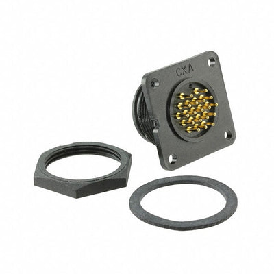 14281-18SG-300 by Conxall/Switchcraft - CONNECTOR RECPT FMALE 18POS GOLD SLDR