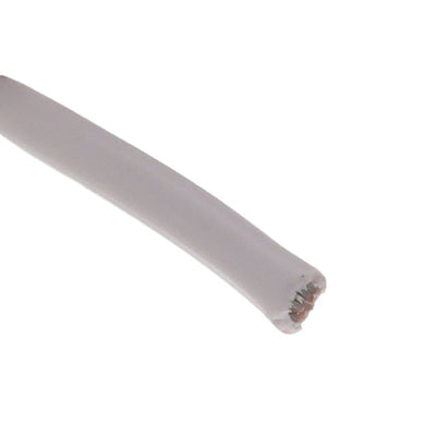1430-16-1-0500-002-1-TS by CNC Tech - HOOK-UP STRND 16AWG 300V WHT 25