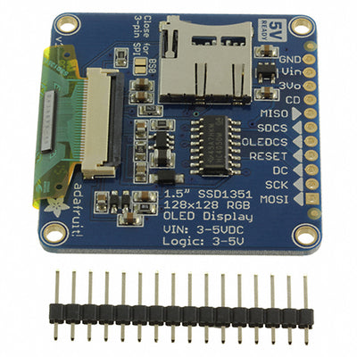 1431 by Adafruit Industries LLC - BREAKOUT BD OLED 16BIT CLR 1.5