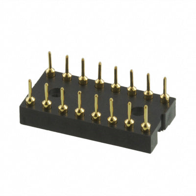 516-AG10D by TE Connectivity AMP Connectors - CONNECTOR IC DIP SOCKET 16POS GOLD