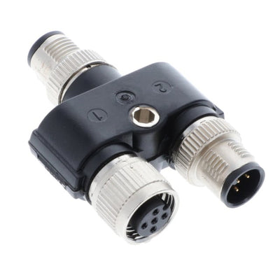 1438079 by Phoenix Contact - CONNECTOR Y-ADPT 5P-5/5P M-F/M INLINE