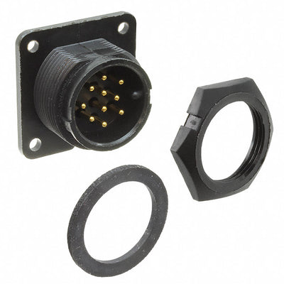 14381-10PG-300 by Conxall/Switchcraft - CONNECTOR RECPT MALE 10POS GOLD SOLDER