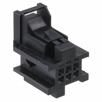 144095-2 by TE Connectivity AMP Connectors - CONNECTOR RECPT HSG 6POS 2.54MM