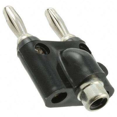 1442 by Pomona Electronics - ADAPT RCA JACK TO BAN PLUG DBL