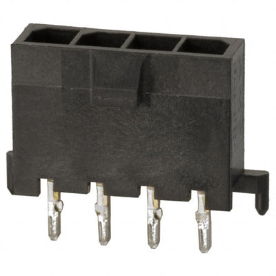 2-1445050-4 by TE Connectivity AMP Connectors - CONNECTOR HEADER VERT 4POS 3MM