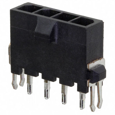 2-1445051-4 by TE Connectivity AMP Connectors - CONNECTOR HEADER VERT 4POS 3MM