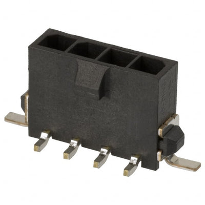 2-1445053-4 by TE Connectivity AMP Connectors - CONNECTOR HEADER SMD 4POS 3MM