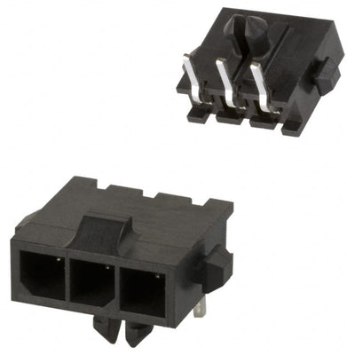 2-1445089-3 by TE Connectivity AMP Connectors - CONNECTOR HEADER R/A 3POS 3MM