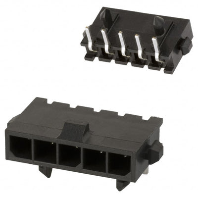 2-1445055-5 by TE Connectivity AMP Connectors - CONNECTOR HEADER R/A 5POS 3MM