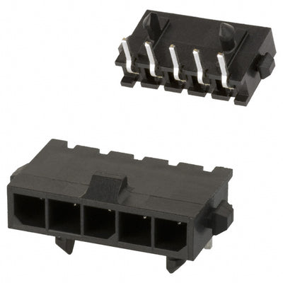 2-1445098-5 by TE Connectivity AMP Connectors - CONNECTOR HEADER R/A 5POS 3MM