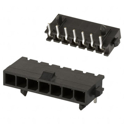 2-1445098-7 by TE Connectivity AMP Connectors - CONNECTOR HEADER R/A 7POS 3MM