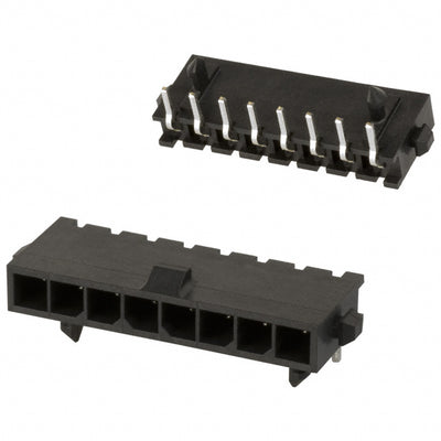 2-1445098-8 by TE Connectivity AMP Connectors - CONNECTOR HEADER R/A 8POS 3MM