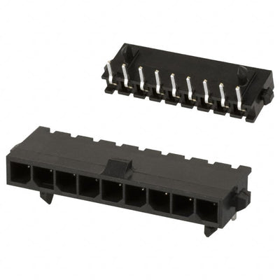 2-1445089-9 by TE Connectivity AMP Connectors - CONNECTOR HEADER R/A 9POS 3MM