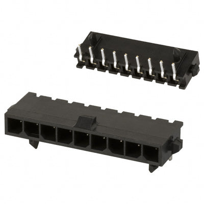 2-1445055-9 by TE Connectivity AMP Connectors - CONNECTOR HEADER R/A 9POS 3MM