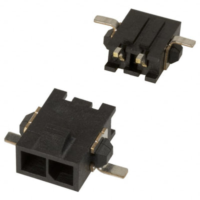 2-1445057-2 by TE Connectivity AMP Connectors - CONNECTOR HEADER SMD R/A 2POS 3MM