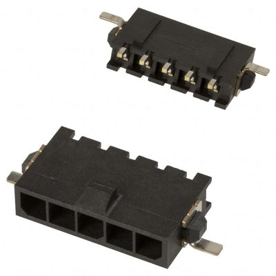 2-1445091-5 by TE Connectivity AMP Connectors - CONNECTOR HEADER SMD R/A 5POS 3MM