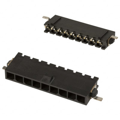 2-1445091-9 by TE Connectivity AMP Connectors - CONNECTOR HEADER SMD R/A 9POS 3MM