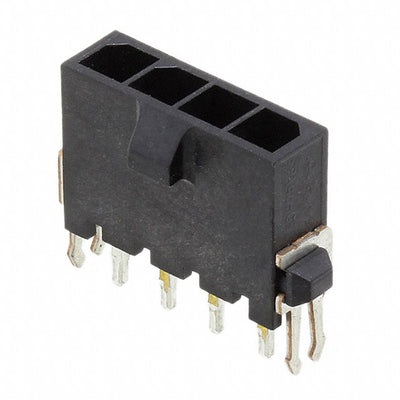 2-1445085-4 by TE Connectivity AMP Connectors - CONNECTOR HEADER VERT 4POS 3MM