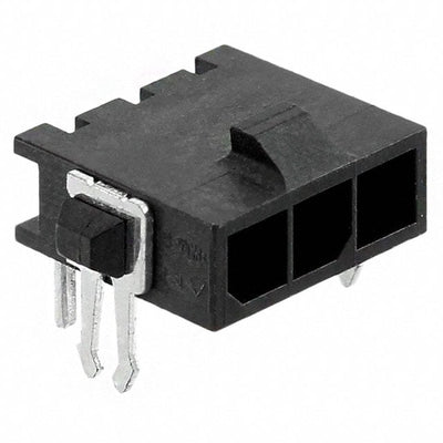 2-1445088-3 by TE Connectivity AMP Connectors - CONNECTOR HEADER R/A 3POS 3MM