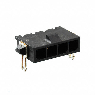 2-1445099-4 by TE Connectivity AMP Connectors - CONNECTOR HEADER SMD R/A 4POS 3MM