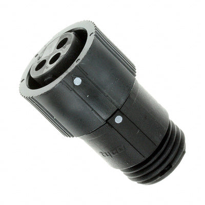 1445534-3 by TE Connectivity AMP Connectors - CONNECTOR PLUG HSG FMALE 3POS INLINE