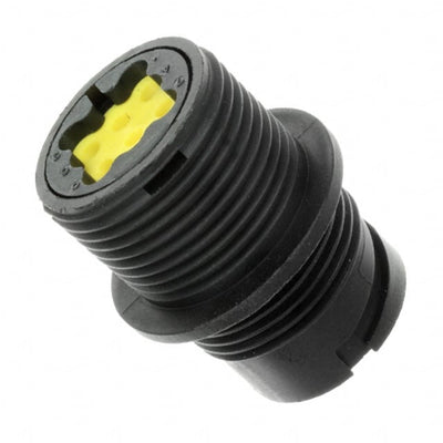 1445816-1 by TE Connectivity AMP Connectors - CONNECTOR RECPT HSNG MALE 9POS PNL MNT