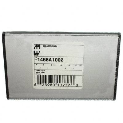 1455A1002 by Hammond Manufacturing - BOX ALUM NAT 3.976""L X 2.756""W