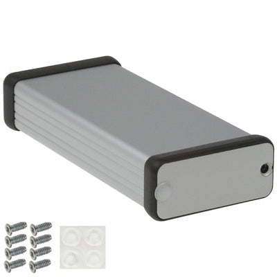 1455C1201 by Hammond Manufacturing - BOX ALUM NAT 4.724""L X 2.126""W