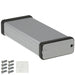1455C1201 by Hammond Manufacturing - BOX ALUM NAT 4.724""L X 2.126""W