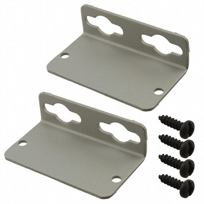 1455CF by Hammond Manufacturing - FLANGE 1.181X2.126"" CLEAR 2/PKG