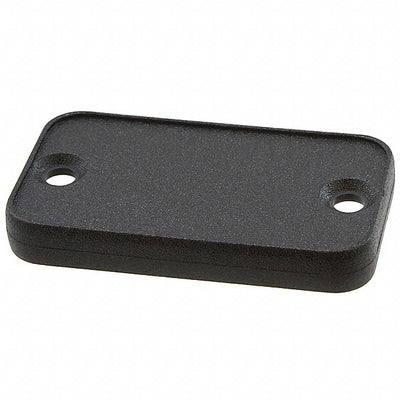 1455DPLBK by Hammond Manufacturing - BEZEL SOLID PLASTIC BLACK 2/PACK