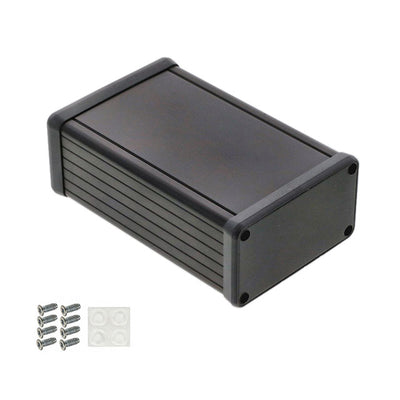 1455K1201BK by Hammond Manufacturing - BOX ALUM BLACK 4.724""L X 3.071""W