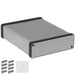 1455L1201BK by Hammond Manufacturing - BOX ALUM BLACK 4.724""L X 4.055""W