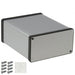 1455N1201 by Hammond Manufacturing - BOX ALUM NAT 4.724""L X 4.055""W