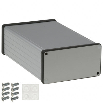 1455N1601BK by Hammond Manufacturing - BOX ALUM BLACK 6.299""L X 4.055""W