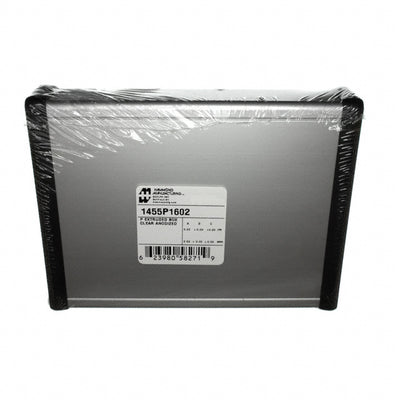 1455P1602 by Hammond Manufacturing - BOX ALUM NAT 6.299""L X 4.921""W