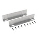 1455RF by Hammond Manufacturing - FLANGE 1.474X4.134"" CLEAR 2/PKG