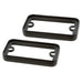 1455KBBK by Hammond Manufacturing - BEZEL OPEN PLASTIC BLACK 2/PACK