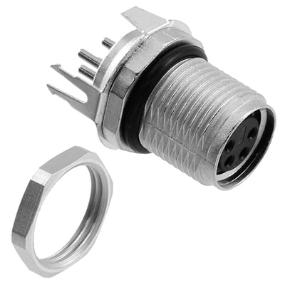 1456129 by Phoenix Contact - CONNECTOR RECPT FMALE 4POS GOLD SOLDER