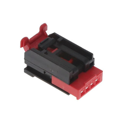 1456983-2 by TE Connectivity AMP Connectors - 1X4 FEM UNSEALED LP ASSY KEY A W