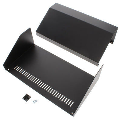 1456PG4BKBK by Hammond Manufacturing - CONSOLE ALUM 14.18""L X 7.480""W